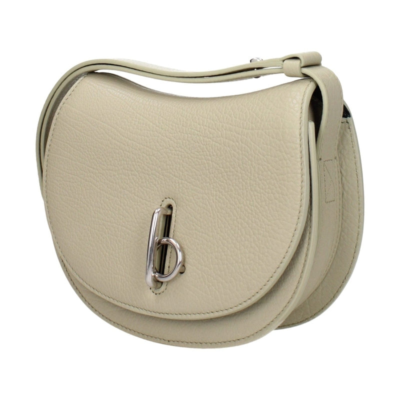 Burberry Green Leather Shoulder Bag