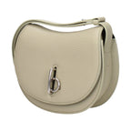 Burberry Green Leather Shoulder Bag