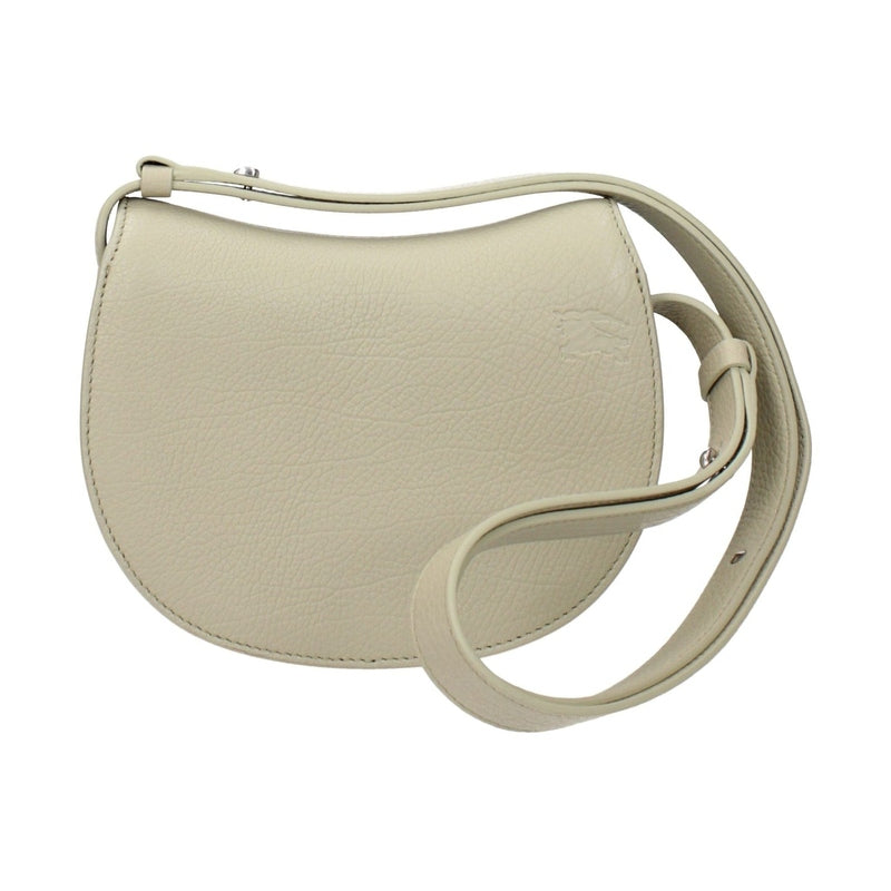 Burberry Green Leather Shoulder Bag