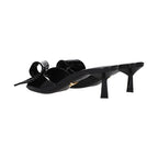 Prada Black Leather Sandals