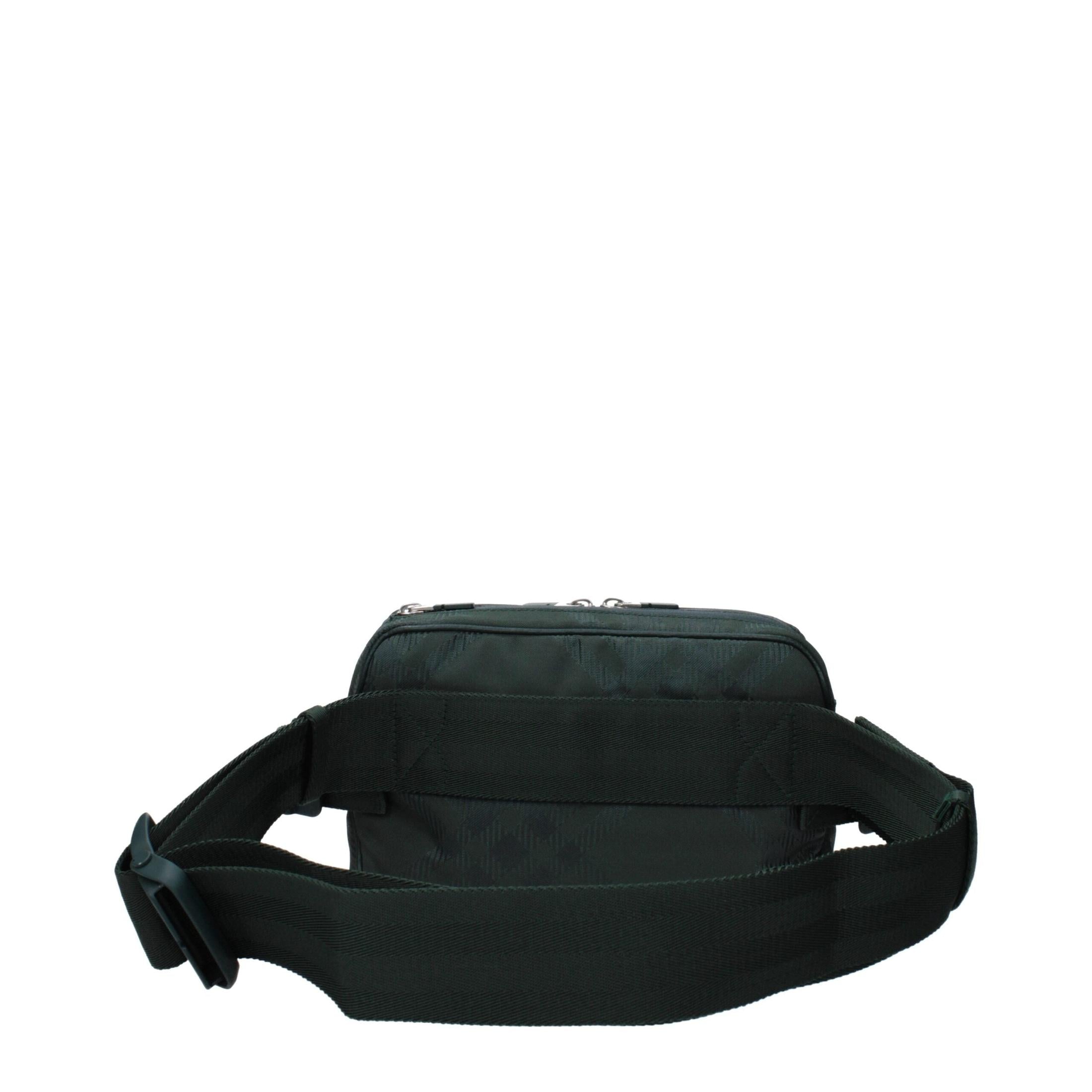 Burberry Green Nylon Backpack