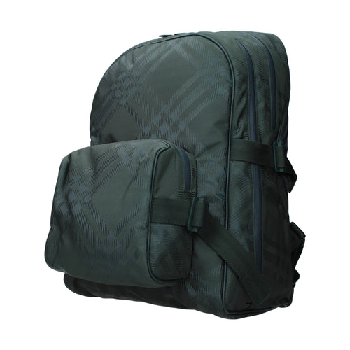 Burberry Green Fabric Backpack