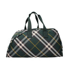 Burberry Green Fabric Luggage And Travel