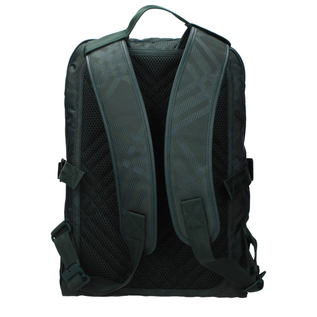 Burberry Green Fabric Backpack
