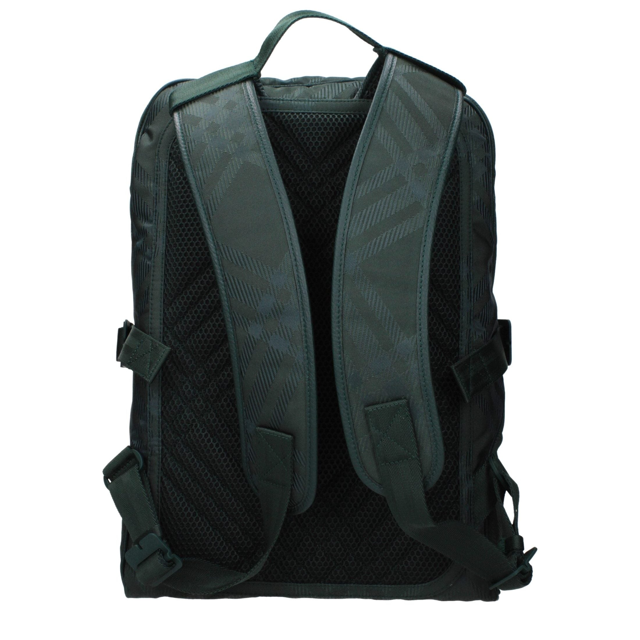 Burberry Green Fabric Backpack