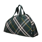 Burberry Green Fabric Luggage And Travel