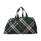 Burberry Green Fabric Luggage And Travel