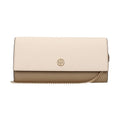 Tory Burch Beige Leather Clutch Bag