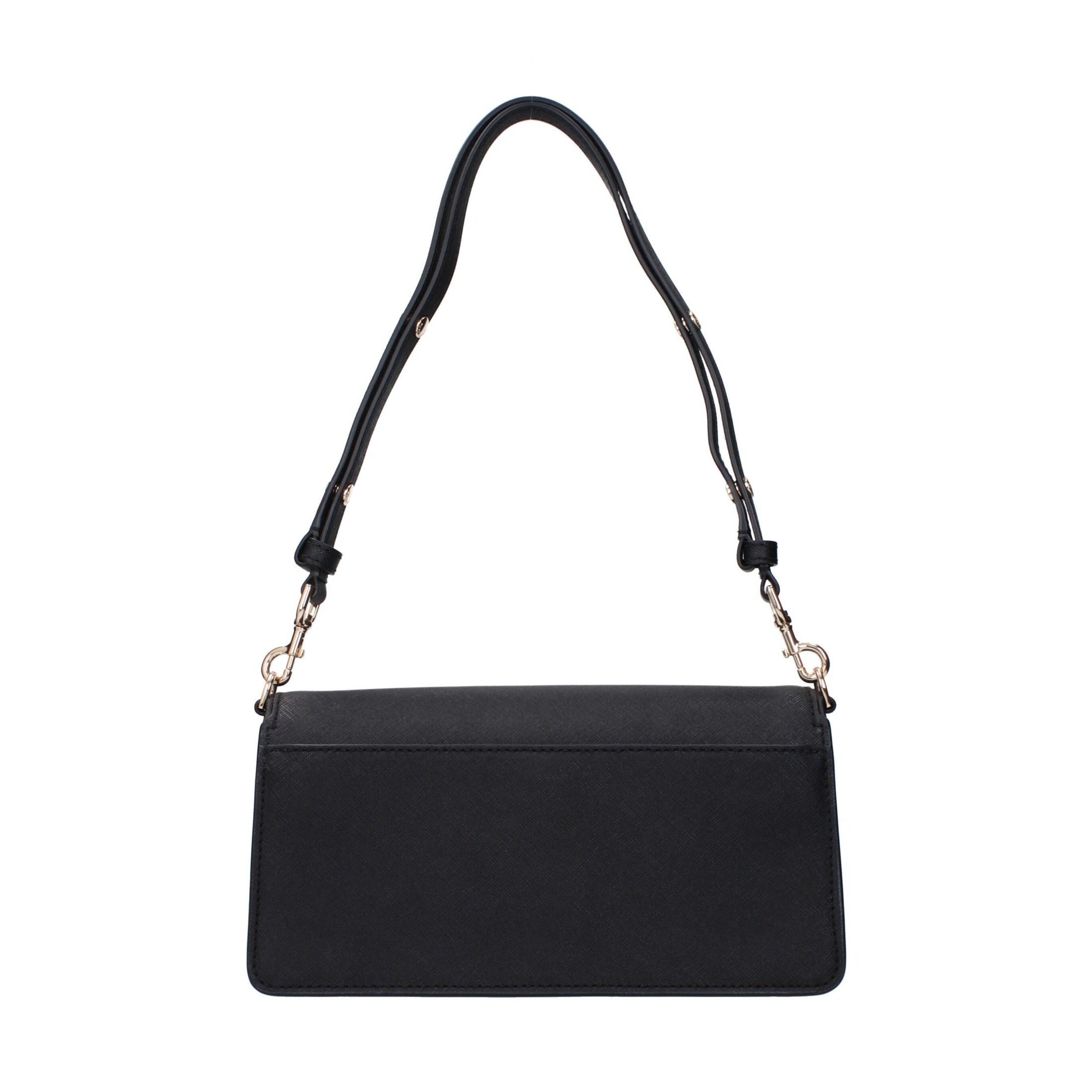 Tory Burch Black Leather Shoulder Bag