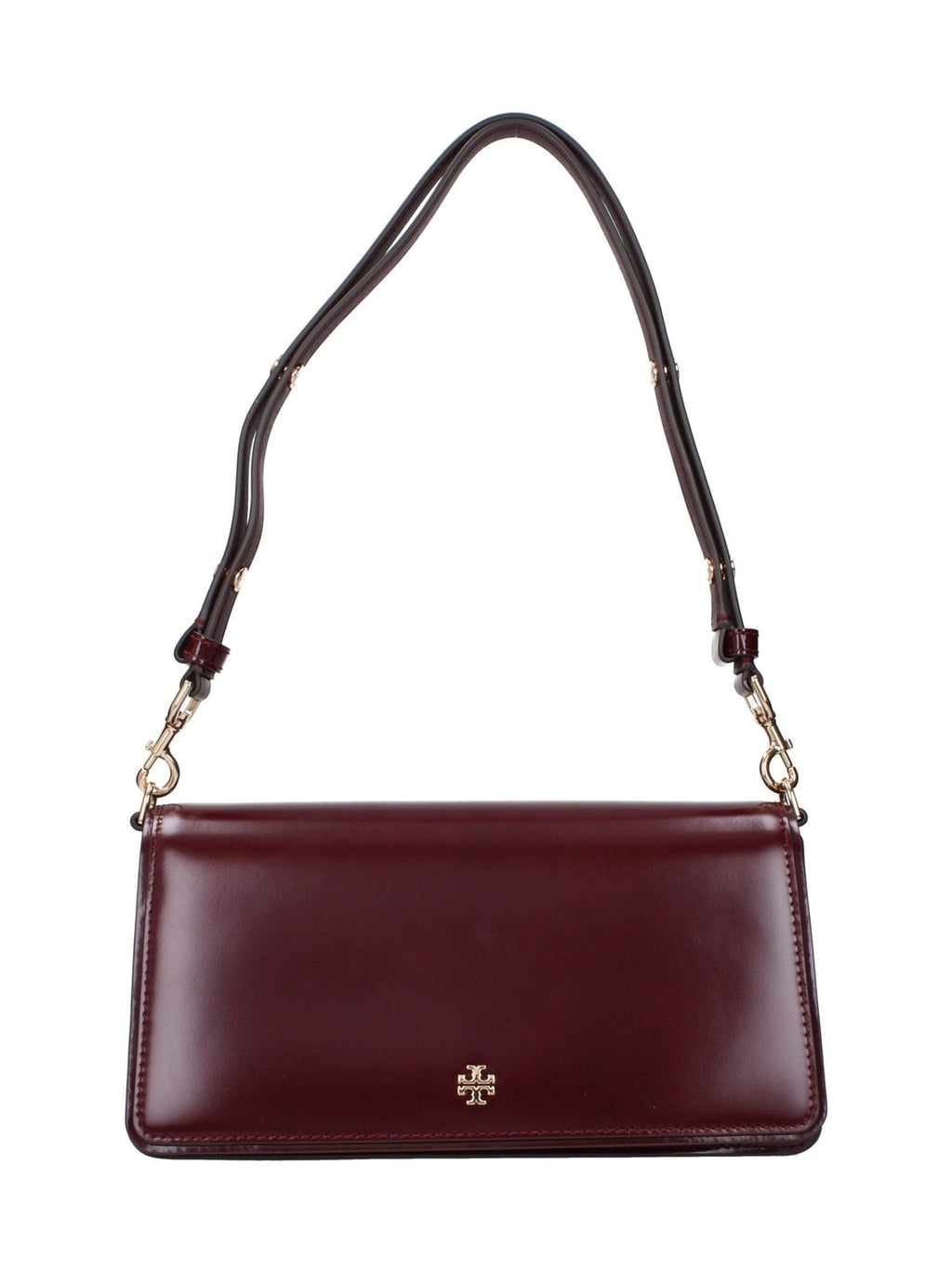Tory Burch Red Leather Shoulder Bag