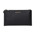 Michael Kors Black Leather Clutch Bag