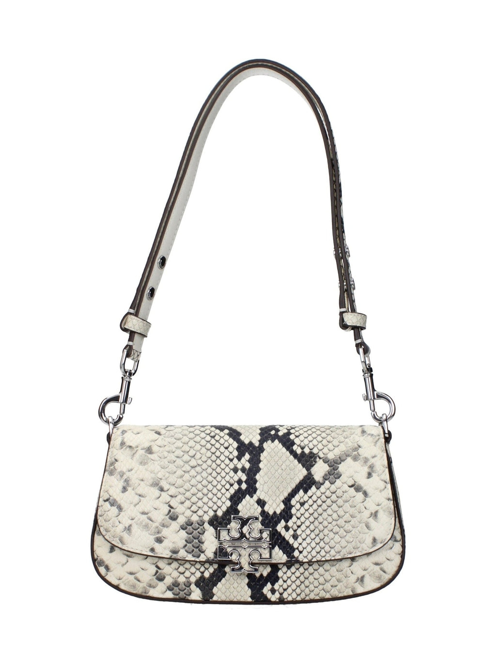 Tory Burch White Leather Shoulder Bag