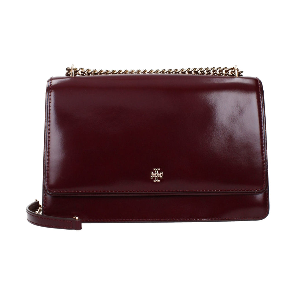 Tory Burch Red Leather Crossbody Bag