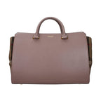 Burberry Gray Leather Handbag