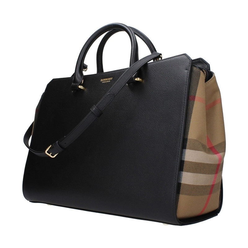 Burberry Black Leather Handbag