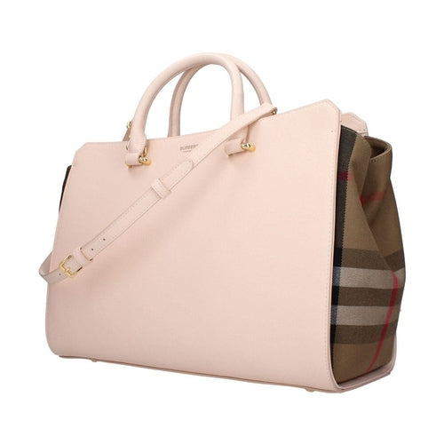 Burberry Pink Leather Handbag