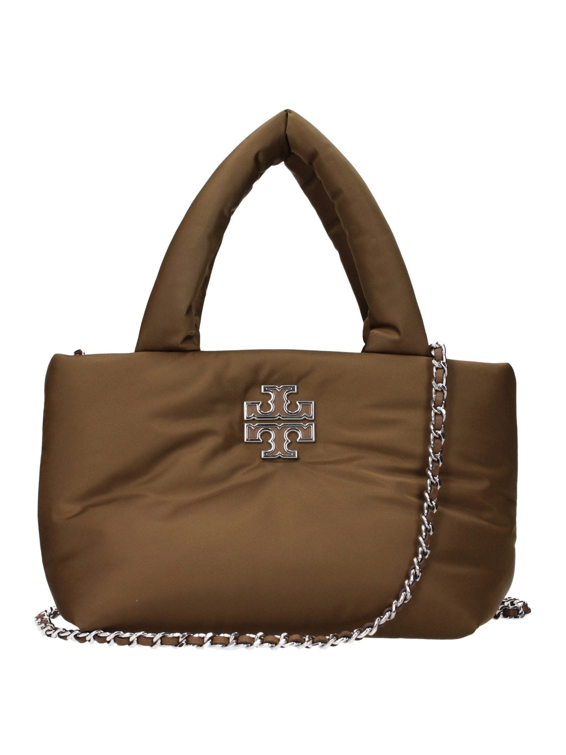 Tory Burch Brown Fabric Handbag