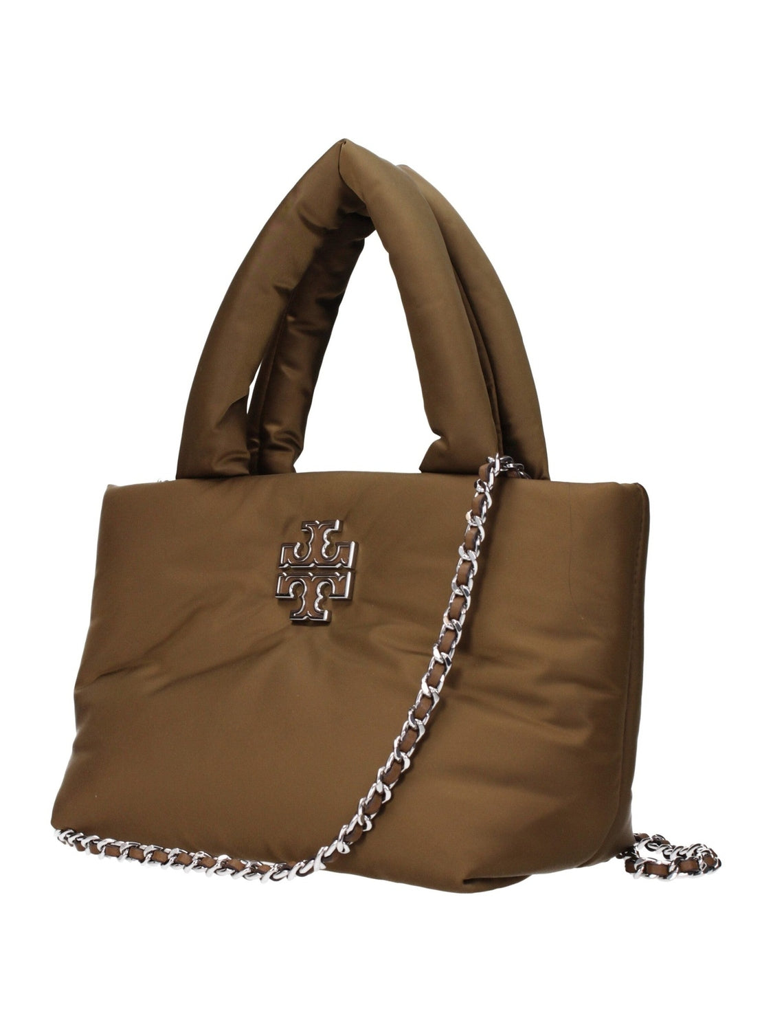 Tory Burch Brown Fabric Handbag