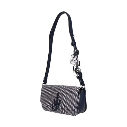 Jw Anderson Blue Fabric Shoulder Bag