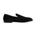 Black Jacquard Loafers Formal Men Dress Shoes