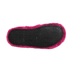 Dolce & Gabbana Pink Acrylic Faux Fur Mens Flats Sandals Shoes