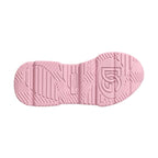 Dolce & Gabbana Pink Leather Daymaster Low Top Sneakers Shoes