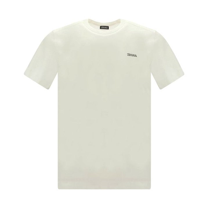 ZEGNA White Cotton T-Shirt