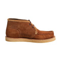 Dolce & Gabbana Brown Suede Nubuck Leather Desert Ankle Boots Shoes