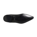 Black Exotic Leather Lace Up Derby Shoes