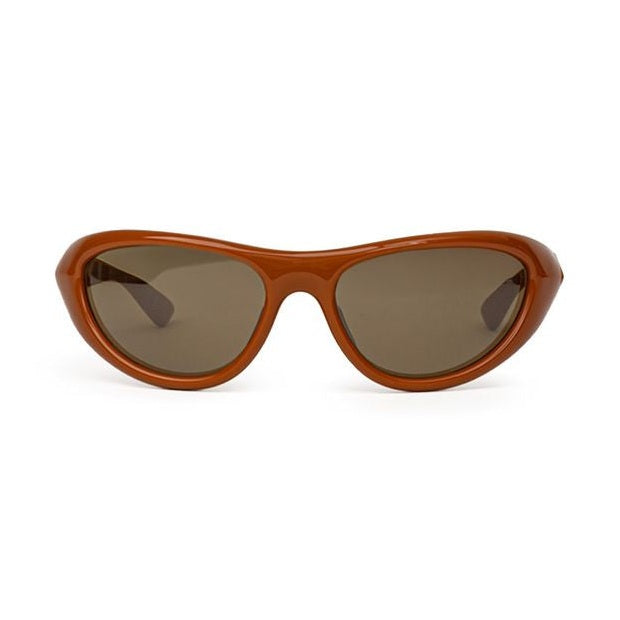 Bottega Veneta Brown Acetate Sunglasses