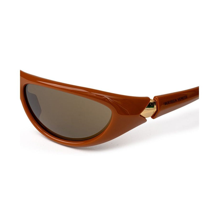 Bottega Veneta Brown Acetate Sunglasses