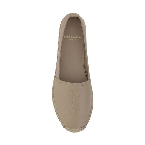Saint Laurent Beige Lamb Ovis Aries Aries Espadrilles