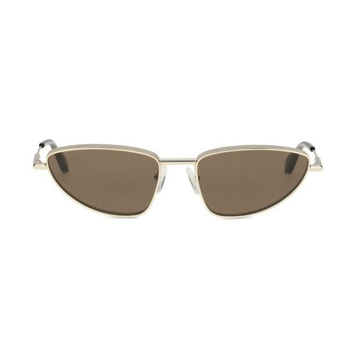 Alexander McQueen Gold Metal Sunglasses