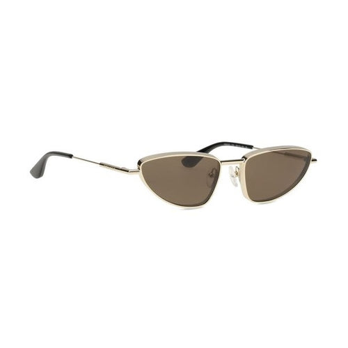 Alexander McQueen Gold Metal Sunglasses
