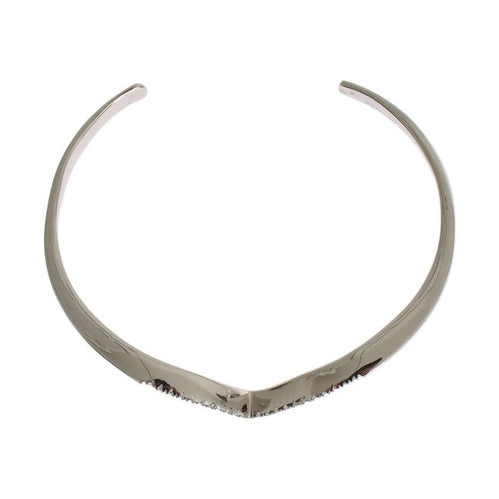 Nialaya Skyfall CZ 925 Silver Bangle Bracelet