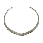 Nialaya Skyfall CZ 925 Silver Bangle Bracelet