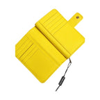 Dolce & Gabbana Yellow Leather Bifold Continental Clutch Wallet