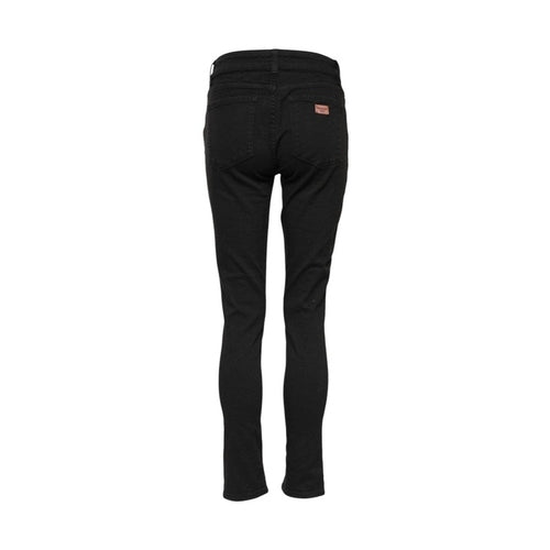 Dolce & Gabbana Black Cotton Skinny Mid Waist Denim Jeans