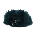 Fendi Green Leather Shoulder Bag