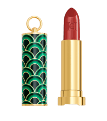 Carolina Herrera Fabulous Kiss Satin Lipstick Gift Set 310 Red Carolina Lipstick + Green Waves Lipstick Cap