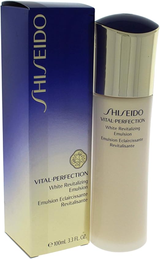 Shiseido Vital Perfection White Revitalizing Emulsion 100Ml – beauty &amp; skincare essential for daily radiance