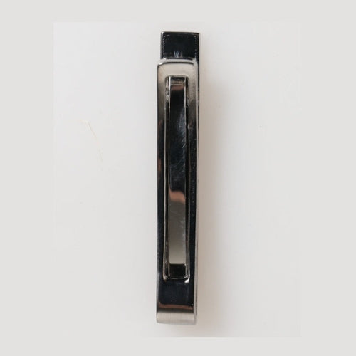Dolce & Gabbana Silver Tone Brass Logo Branded Men Accessory Tie Clip Bar