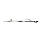 Dolce & Gabbana Silver Brass Crystal Spilla Serpente Mens Brooch Pin