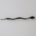 Dolce & Gabbana Black Brass Crystal Spilla Serpente Mens Brooch Pin