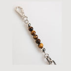 Dolce & Gabbana Silver Chain Brass Beaded Lobster Clasp Logo Men Bracelet