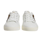 Dolce & Gabbana White Sacred Heart Men Low Top Sneakers Shoes