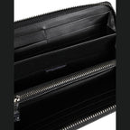 Dolce & Gabbana Black Brown Exotic Leather Men Continental Clutch Wallet