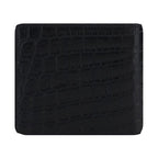 Saint Laurent Black Calf Leather Bos Taurus Wallet