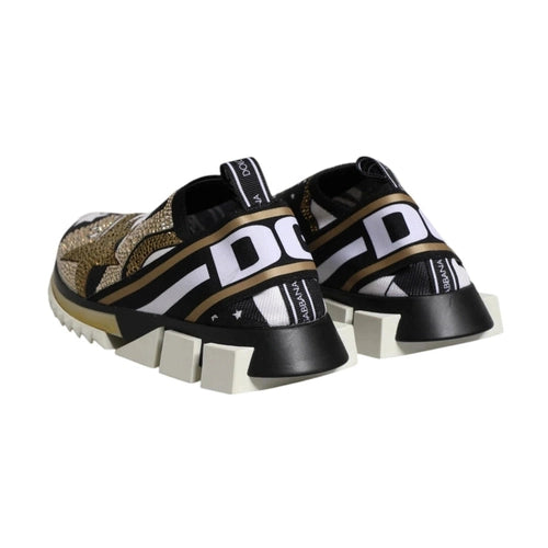 Dolce & Gabbana Multicolor Sorrento Low Top Sneakers Shoes