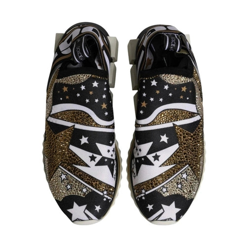Dolce & Gabbana Multicolor Sorrento Low Top Sneakers Shoes